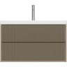 Тумба подвесная CERSANIT CLASSIC RIBBLE 80 коричневый 69280